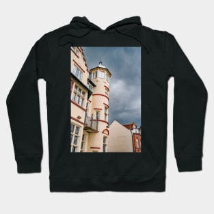 Victorain Hotel on the seafront Hoodie